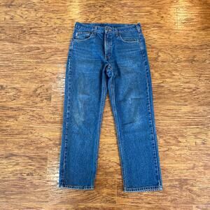 Carhartt B160 DST Mid Wash Blue Denim Jeans 34x30
